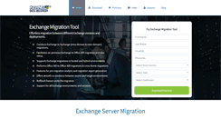 Desktop Screenshot of exchangemigrationtool.com